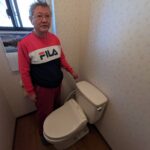 交野市私部 M様　トイレのつまりを解決