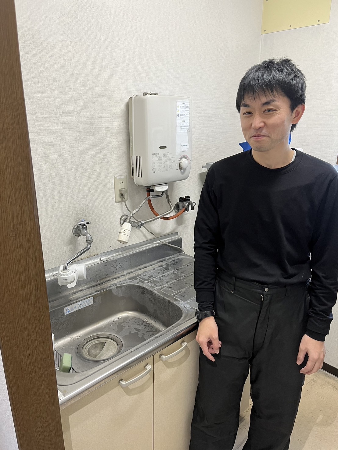 台所の蛇口水漏れを直してもらいました 茨木市真砂のお客様の口コミ